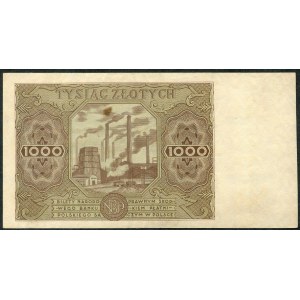 1 000 zlotys 1947 - Ser. F -