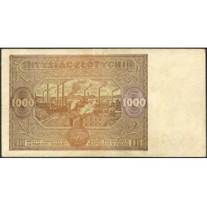 1.000 Zloty 1946 - H -