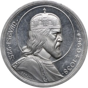 Hungary, 5 pengo 1938 BP, Budapest, proof