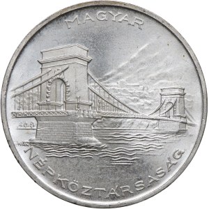 Hungary, 20 forint 1956 BP, Budapest, 10 years of the Forint