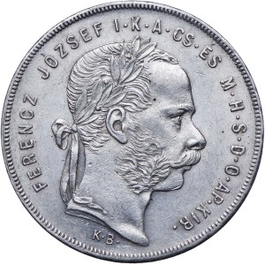 Hungary, Franz Joseph I, 1 forint 1879 KB, Kremnica
