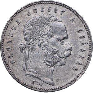 Maďarsko, František Josef I., 1 forint 1868 GYF, Karlsburg