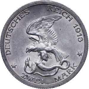 Germany, Prussia, Wilhelm II, 2 marks 1913 Berlin