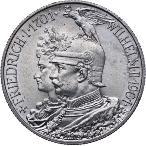 Germany, Prussia, Wilhelm II, 2 marks 1901 Berlin