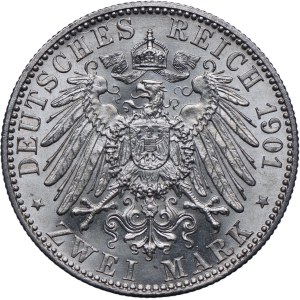 Germany, Prussia, Wilhelm II, 2 marks 1901 Berlin