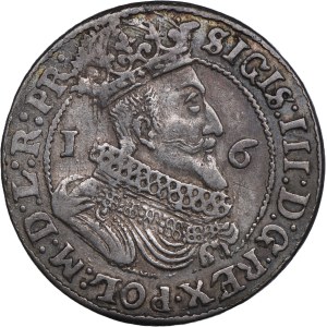 Sigismondo III Vasa, ort 1626, Danzica