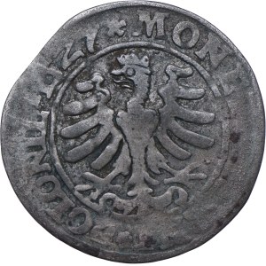 Zikmund I. Starý, penny 1527, Krakov