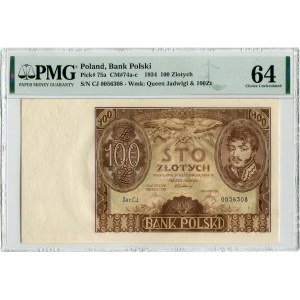 100 Gold 1934 - Ser. C. J. -