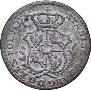 Stanisław August Poniatowski, 2 grosze (mezzo zloty) 1766 FS, Varsavia