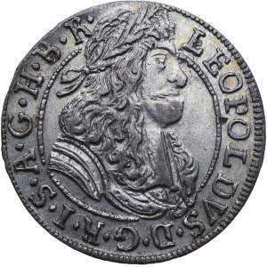 Austria, Leopoldo I, 3 krajcars 1689 Hall