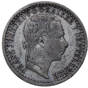 Rakousko, Franz Joseph I 5 krajcarů 1858 A, Vídeň