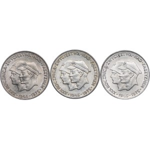 Repubblica Popolare di Polonia, 200 soldati d'oro 1975 (3 pezzi)