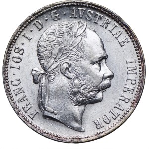 Austria, Franz Joseph I, 1 florin 1880 Vienna