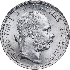 Austria, Franz Joseph I, 1 florin 1875 Vienna
