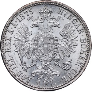 Austria, Franz Joseph I, 1 florin 1875 Vienna