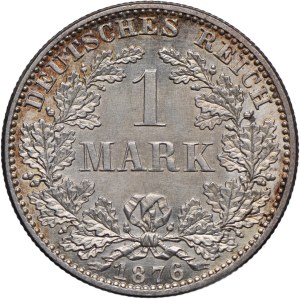 Germany, Wilhelm I, 1 mark 1876 A, Berlin