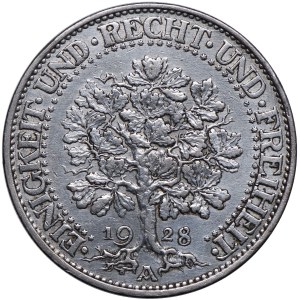 Niemcy, Republika Weimarska, 5 marek 1928 A, Berlin