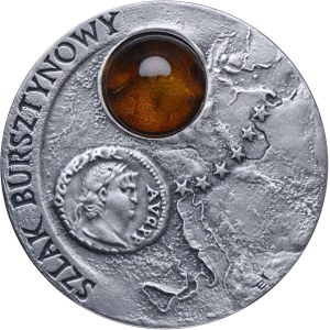 III RP, 20 złotych 2001 Szlak Bursztynowy