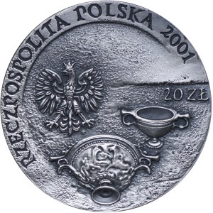 III RP, 20 złotych 2001 Szlak Bursztynowy