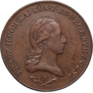 Austria, Francesco II, 6 krajcars 1800 A, Vienna