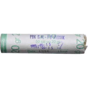 Third Republic, 20 pennies 1991 - bank roll