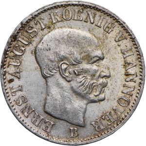 Niemcy, Hanower, Ernest August, 1/12 talara 1851 B, Hanower