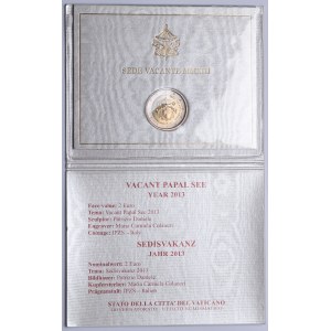 Vatican City, 2 Euro 2013 Sede Vacante