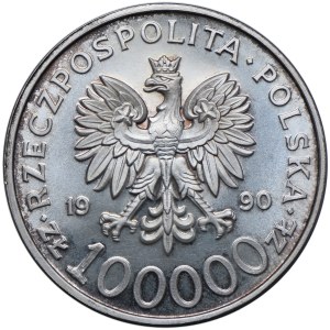 Terza Repubblica, 100.000 zl 1990, Solidarietà , Tipo A