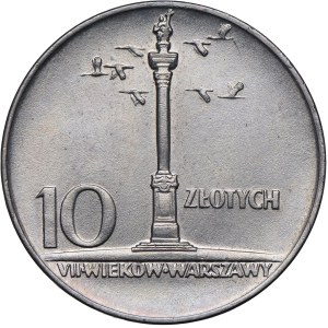 PRL, 10 zloty 1966 Piccola colonna