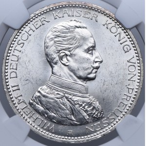 Germany, Prussia, Wilhelm II, 5 marks 1913 A, Berlin