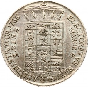 Germania Sassonia Taler 1766 EDC