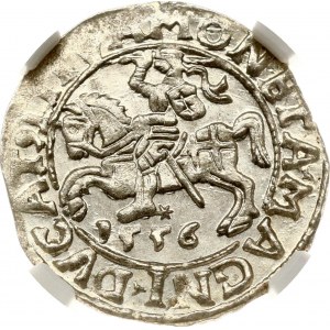 Lithuania Polgrosz 1556 Vilnius (R) NGC MS 65