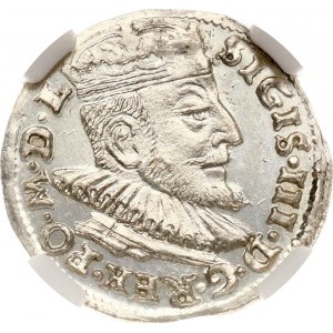 Lithuania Trojak 1592 Vilnius (RR) NGC MS 64
