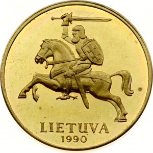 Lithuania 20 Repeated Centu 1990 private workshop Rare Type