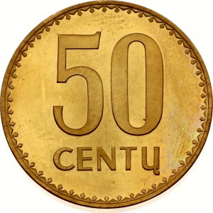 Lithuania 50 Repeated Centu 1990 private workshop (RRRR)