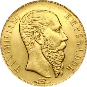 Mexico 20 Pesos 1866 Mo