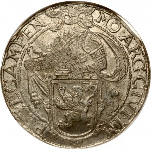 Netherlands Kampen Lion Daalder 1651 NGC MS 62 TOP POP
