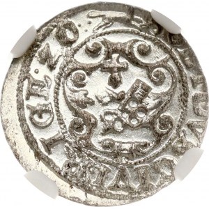Pologne Szelag 1620 Riga NGC MS 65 TOP POP