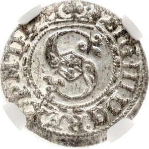 Pologne Szelag 1620 Riga NGC MS 65 TOP POP