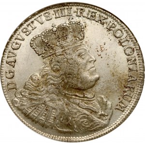 Pologne Taler 1756 EDC NGC MS 63