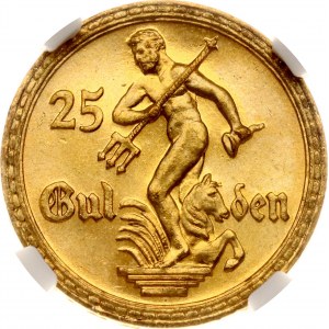 Poland Danzig 25 Gulden 1930 NGC MS 66