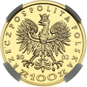 Poland 100 ZLotych 2003 MW Wladyslaw III Warnenczyk NGC PF 69 ULTRA CAMEO