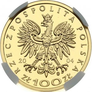 Poland 100 ZLotych 2004 MW Zygmunt I Stary NGC PF 70 ULTRA CAMEO TOP POP