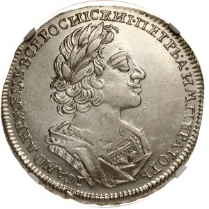 Russia Rouble 1723 NGC AU 58