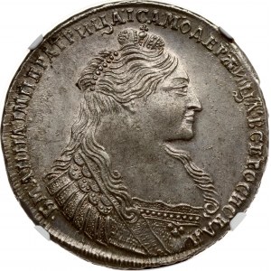Russia Rouble 1736 NGC MS 63