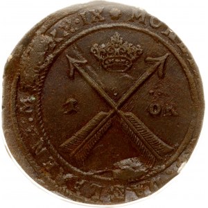 Sweden 1 Ore 1629 PCGS MS 62 BN TOP POP