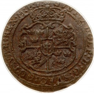 Sweden 1 Ore 1629 PCGS MS 62 BN TOP POP