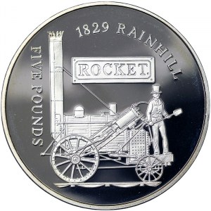 Alderney, 5 Pounds 2004