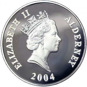 Aurigny, 5 livres 2004