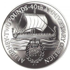 Alderney, 2 Pounds 1992